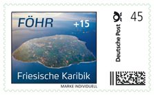 Föhr Briefmarke